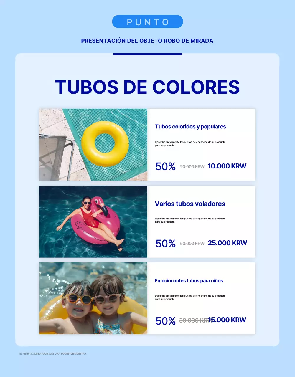 Guía para una sencilla colección de accesorios acuáticos de verano en azul y azul claro