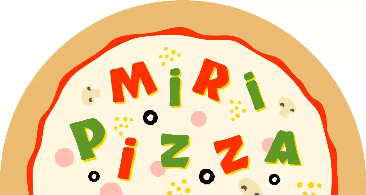 Pizza-shaped balsa in a circle