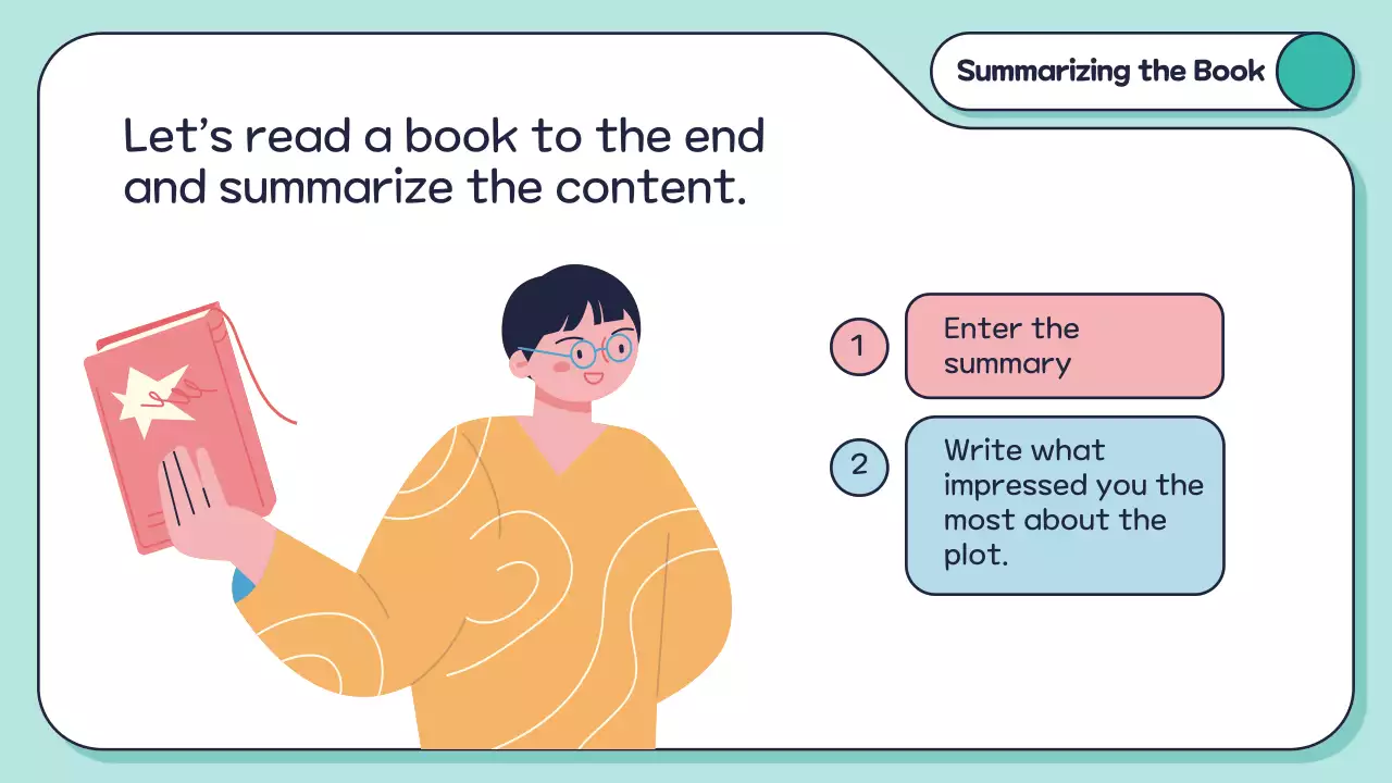 Blue Simple Education Guide Presentation