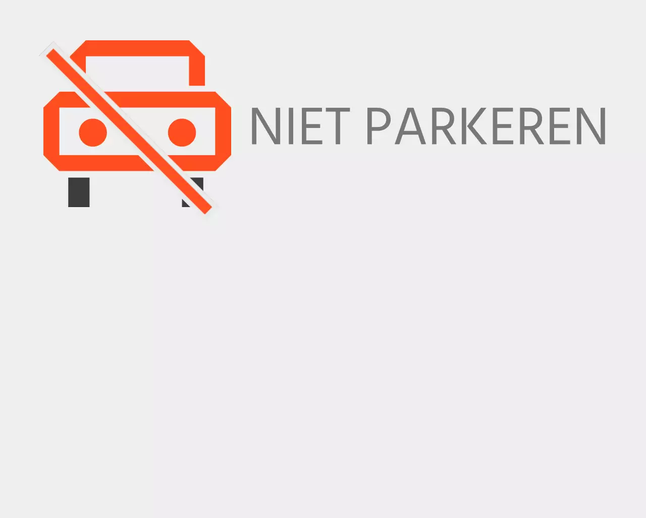 Verboden te parkeren op niet-aangewezen plaatsen