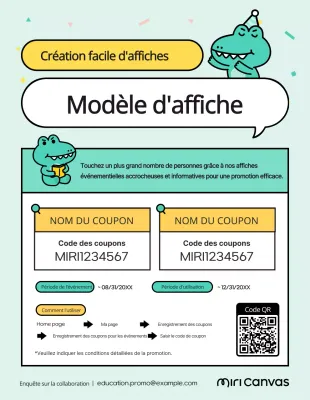 Promouvoir une vente de menthe et de jaune