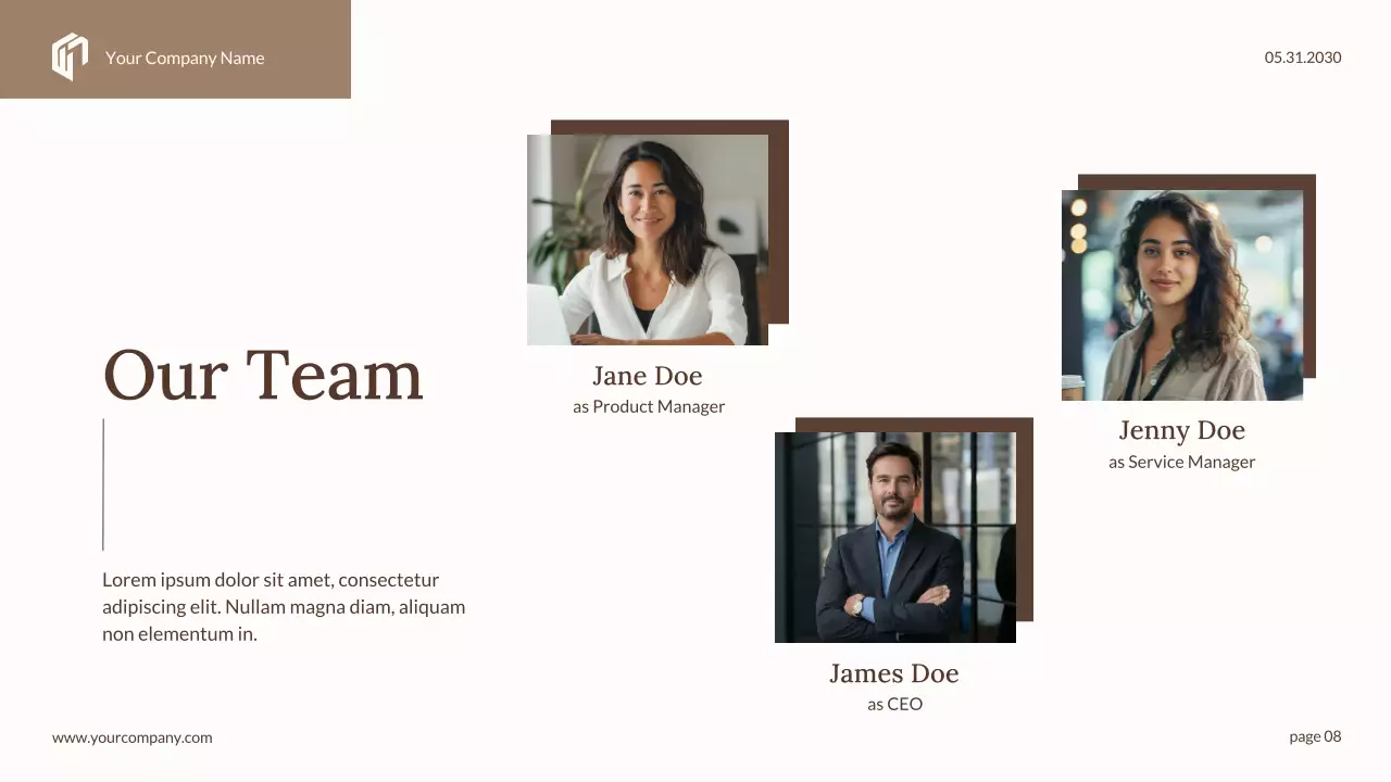 Beige Elegant Interior Presentation