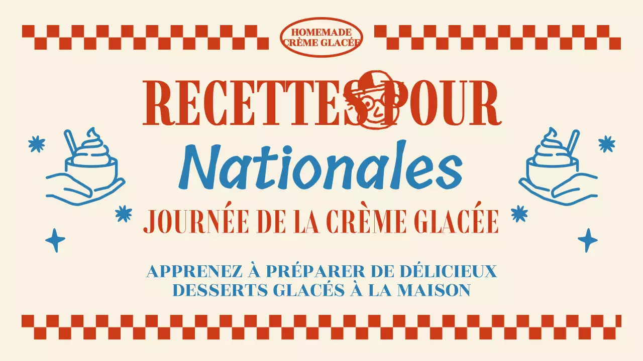 Recette du Red and Blue Kitsch Ice Cream Day info