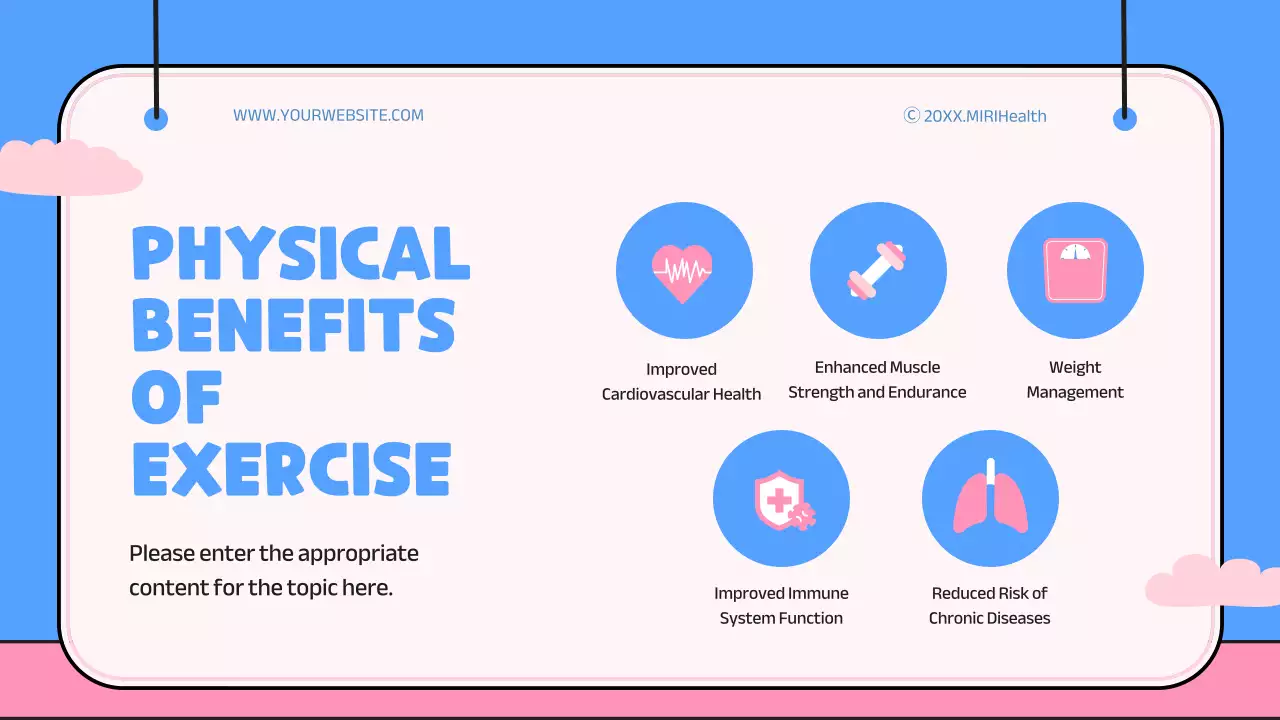 Blue Simple Health Guide Presentation