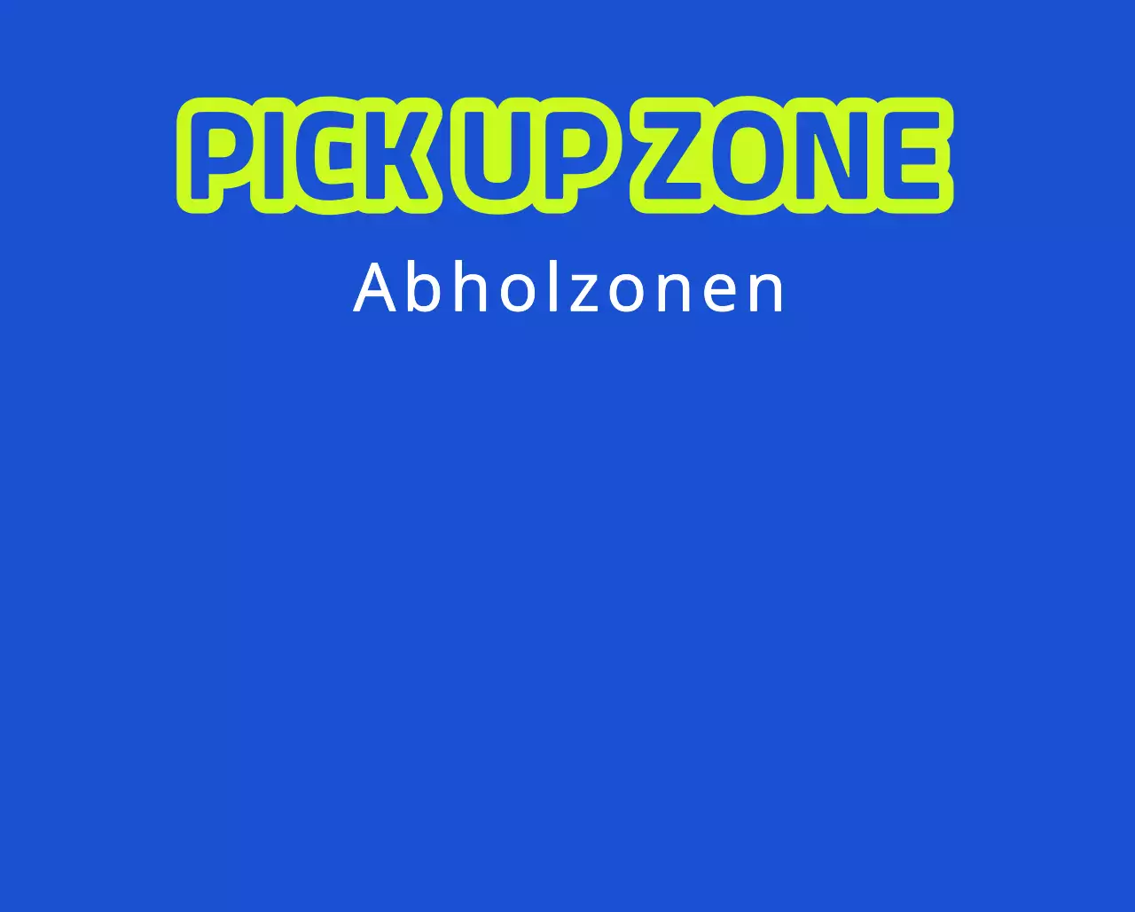 Lieferzonen und Parkverbote