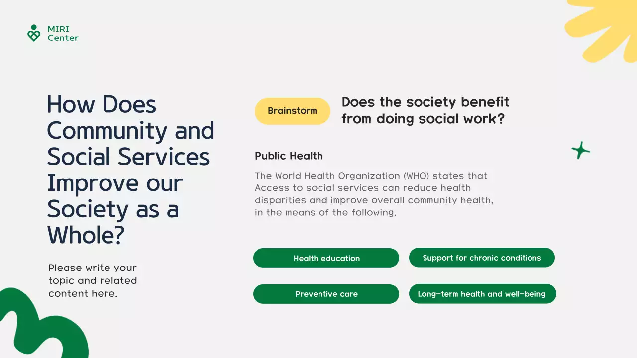 Green Simple Volunteer Promotion Presentation