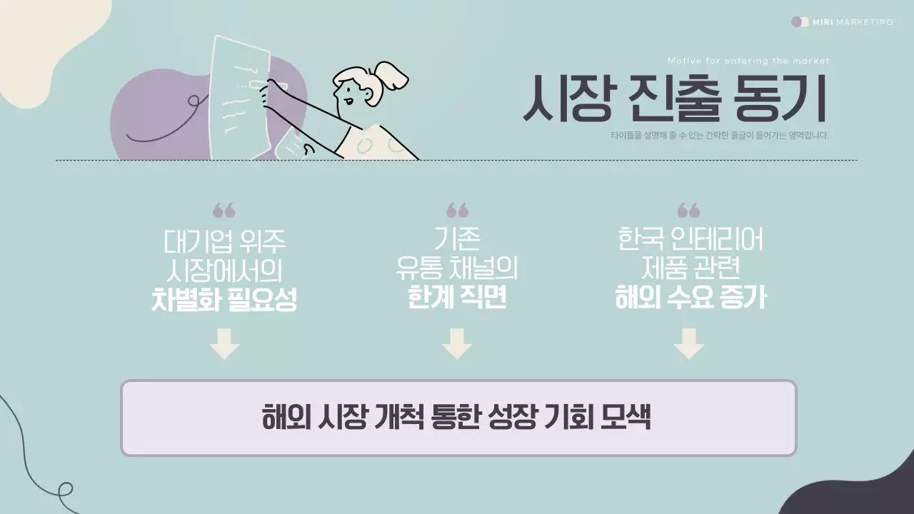 남색과 민트의 트렌드한 사례 공유 세션 자료 보고서