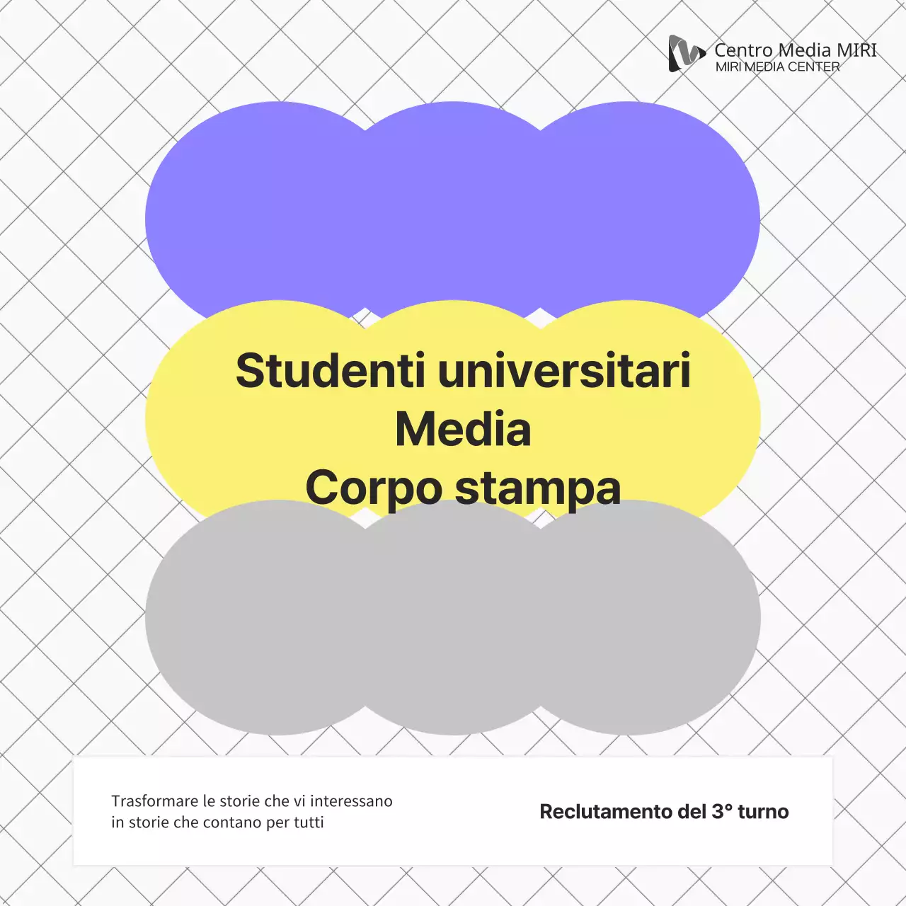 Guida al reclutamento universitario kitsch in viola e giallo