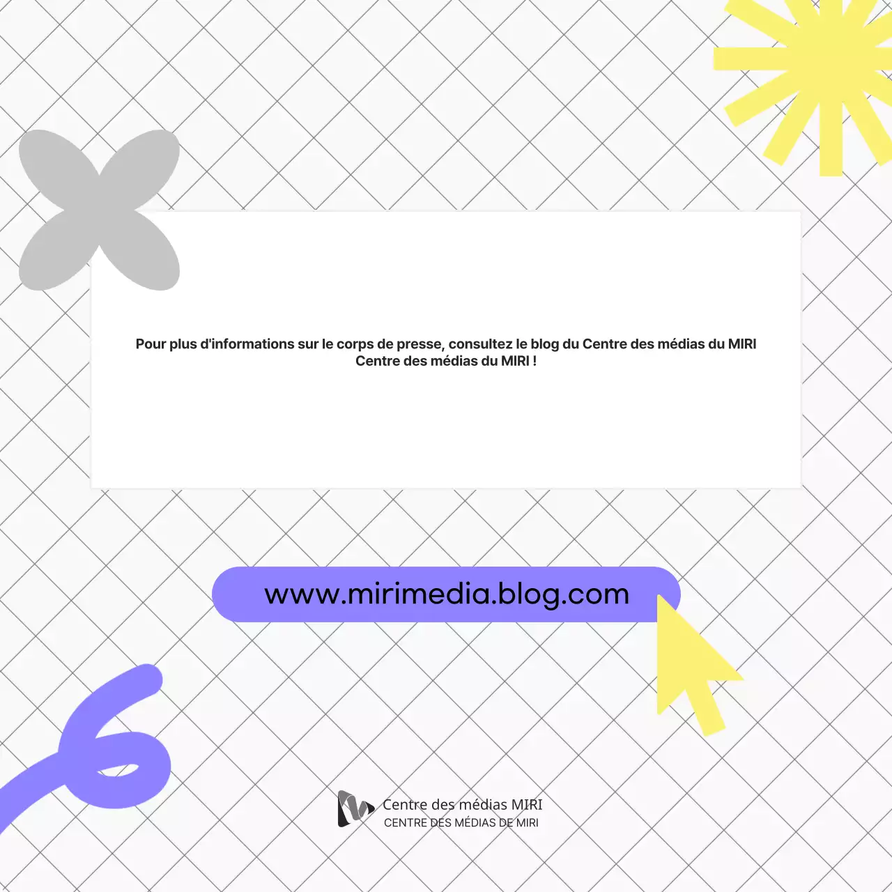 Un guide de recrutement kitsch en violet et jaune pour les universités