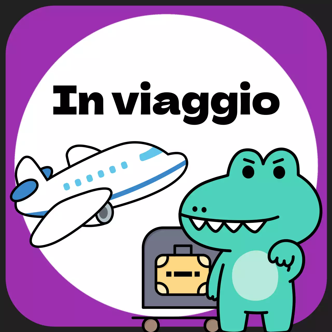 Annunci di profilo messenger pop art menta e nero