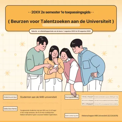 De oranje en zwarte gids voor moderne beurzen voor talentontwikkeling