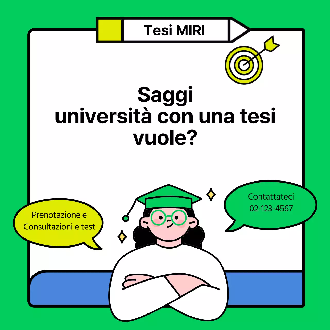 Promuovere la scuola di saggi di ammissione verde e gialla