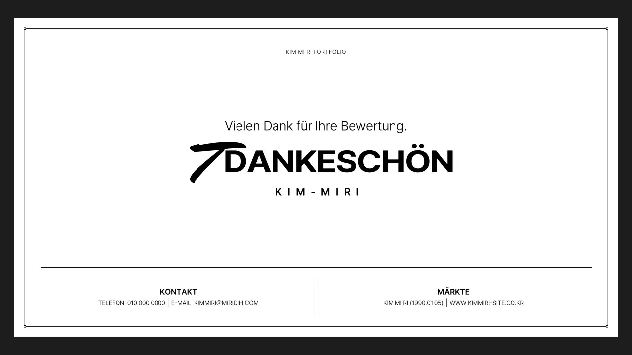 Eine einfache druckbare Mappe in schwarz-weiß