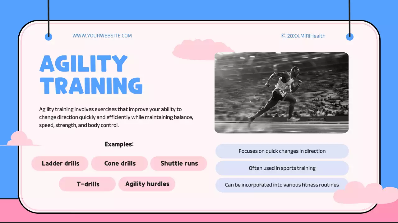 Blue Simple Health Guide Presentation