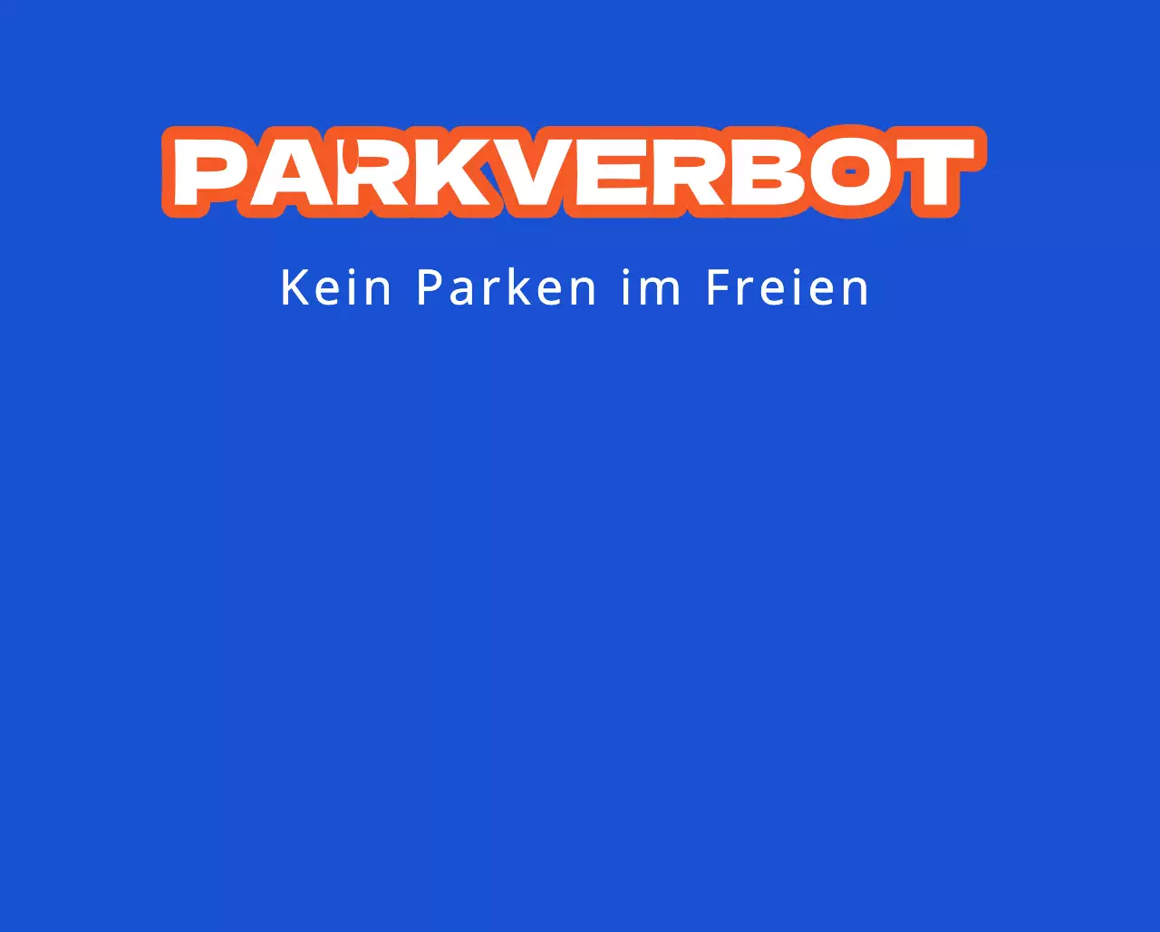 Lieferzonen und Parkverbote