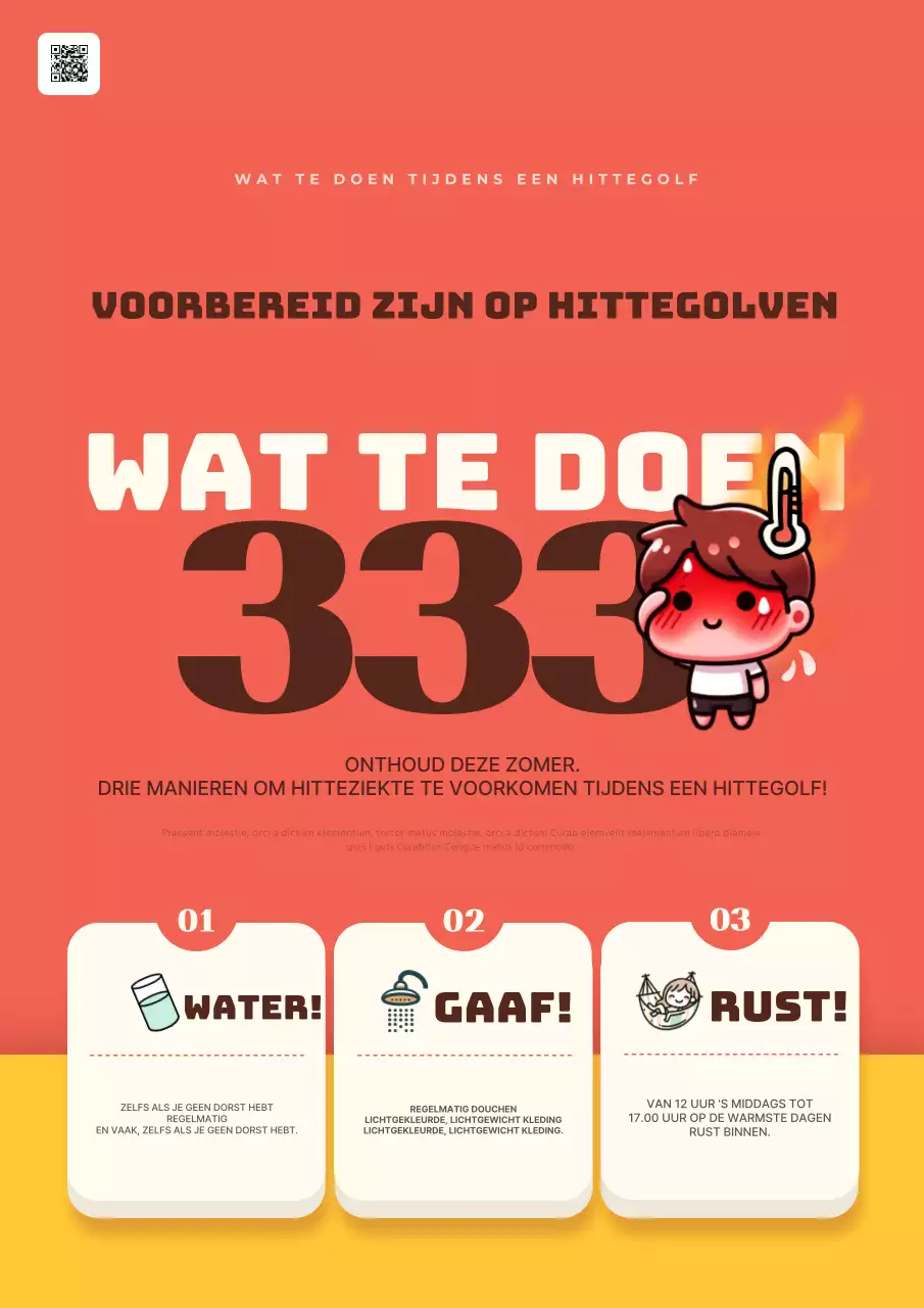 Tips voor je huis voor een rode en gele hittegolf