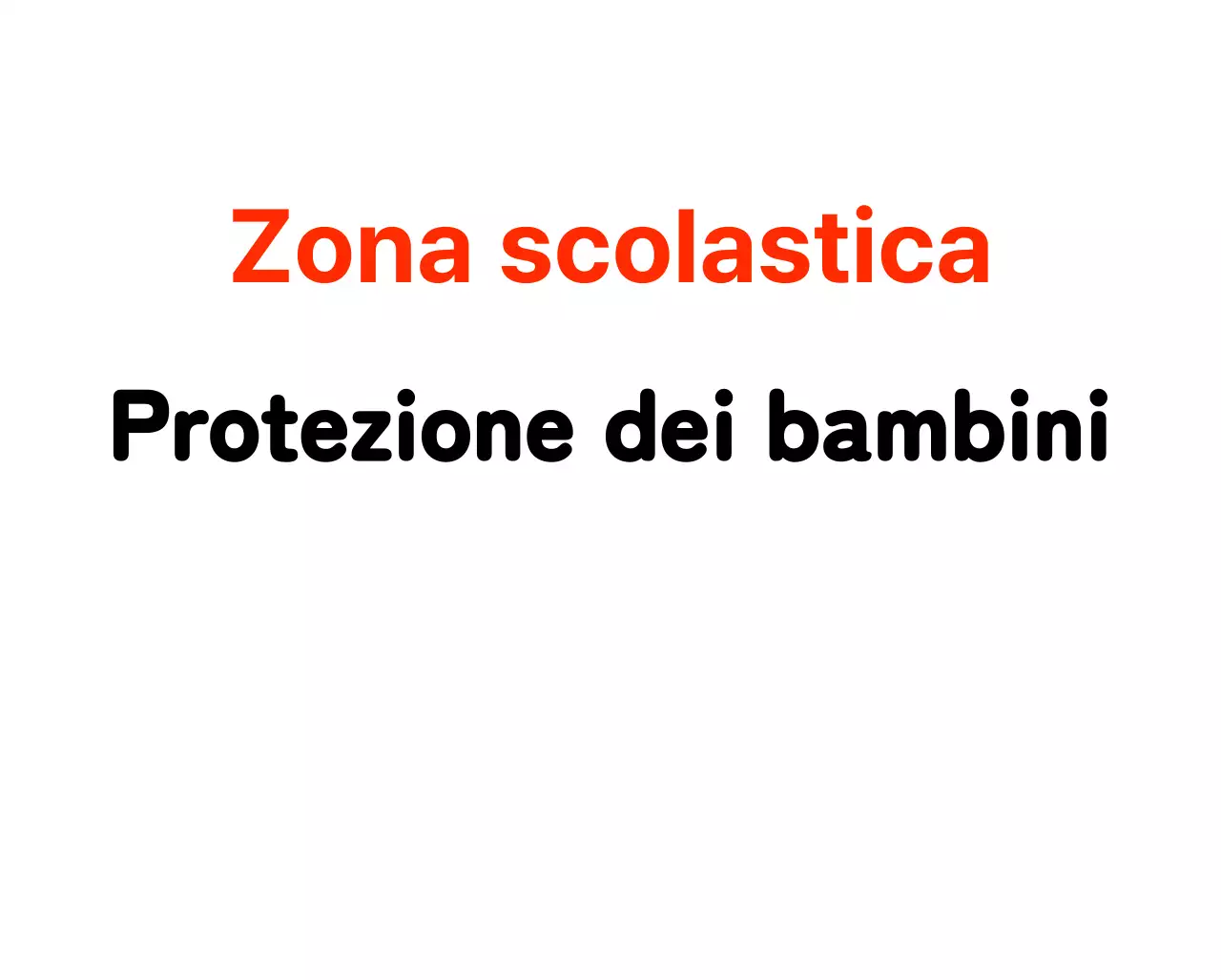 Forme simpaticheCaratteriSegno di divieto di sosta nel santuario dei bambini