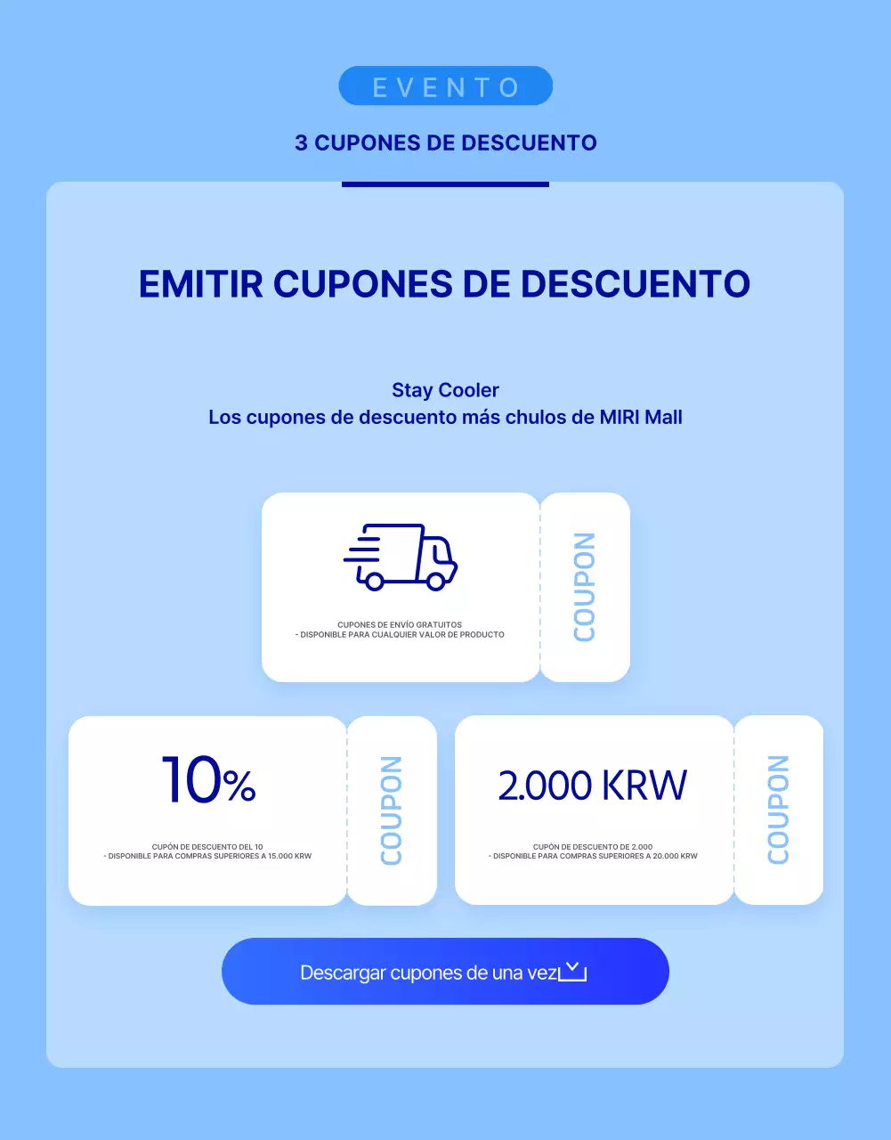 Guía para una sencilla colección de accesorios acuáticos de verano en azul y azul claro