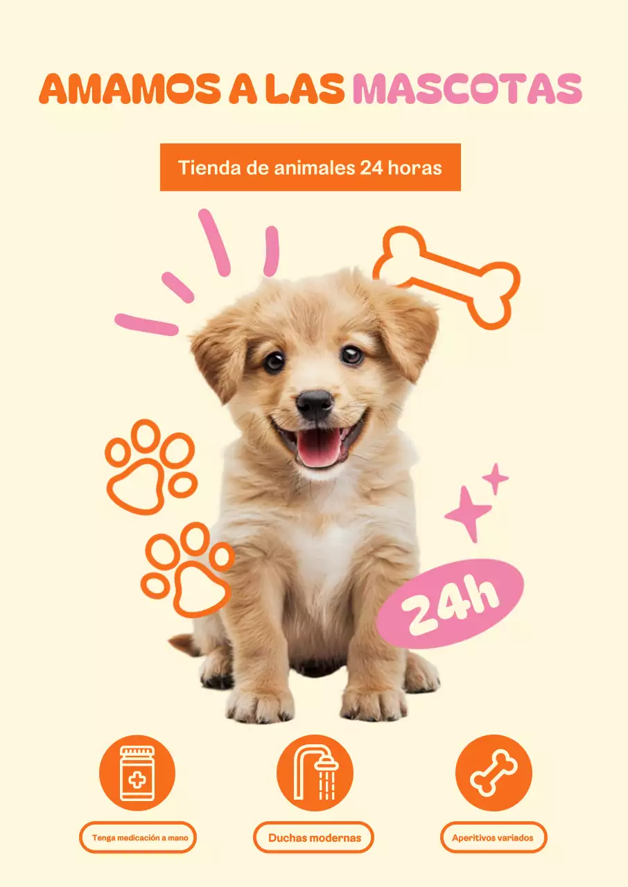 Una tienda de mascotas abierta las 24 horas con adorables cachorros