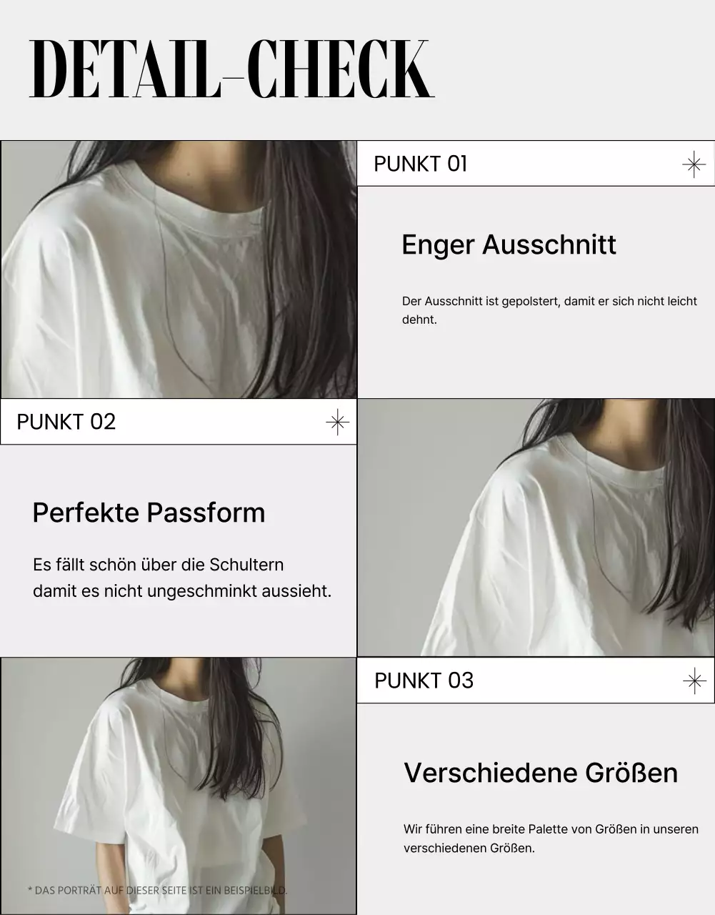 Fördern Sie moderne Mode in Grau und Schwarz