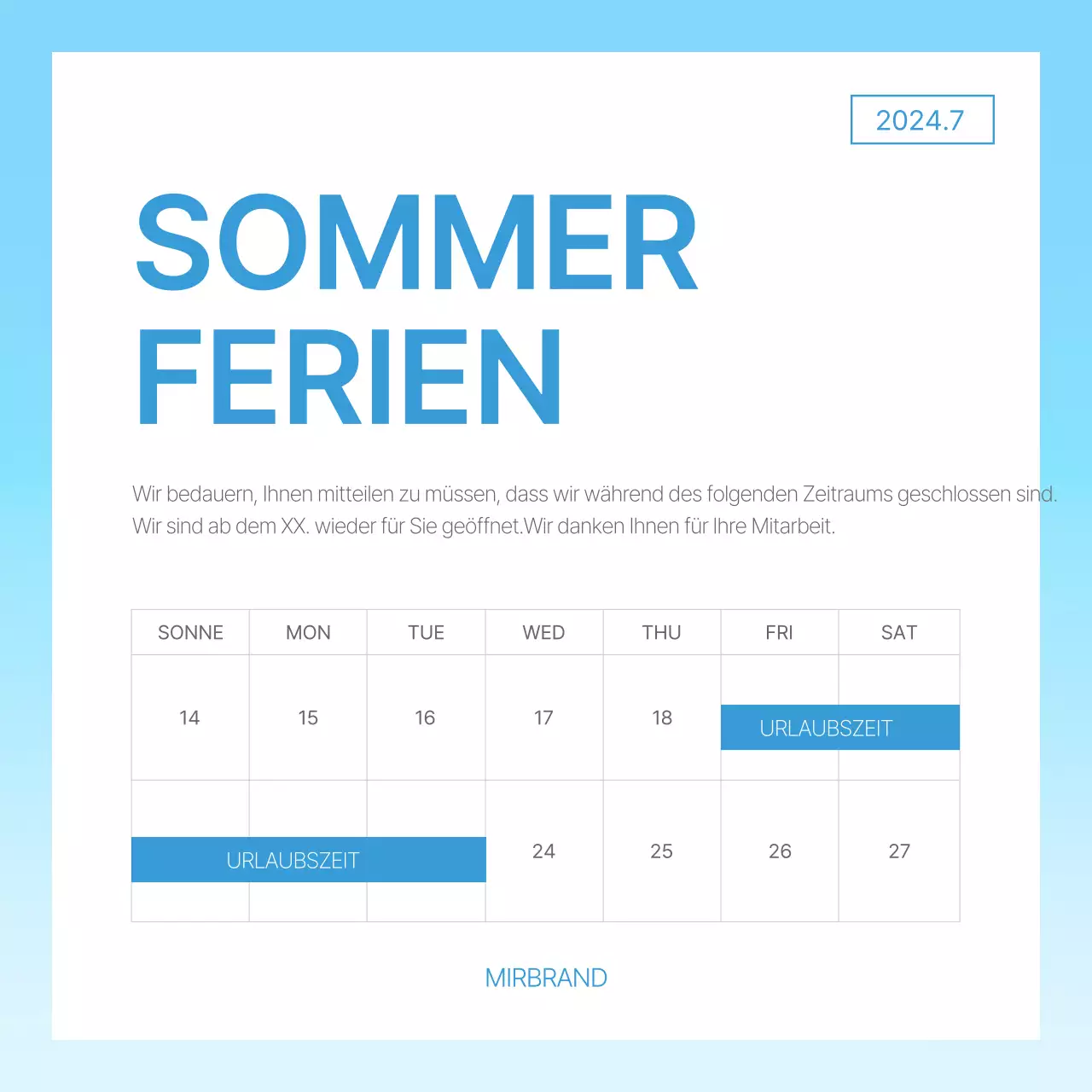 Blue Simple Vacation Guide.