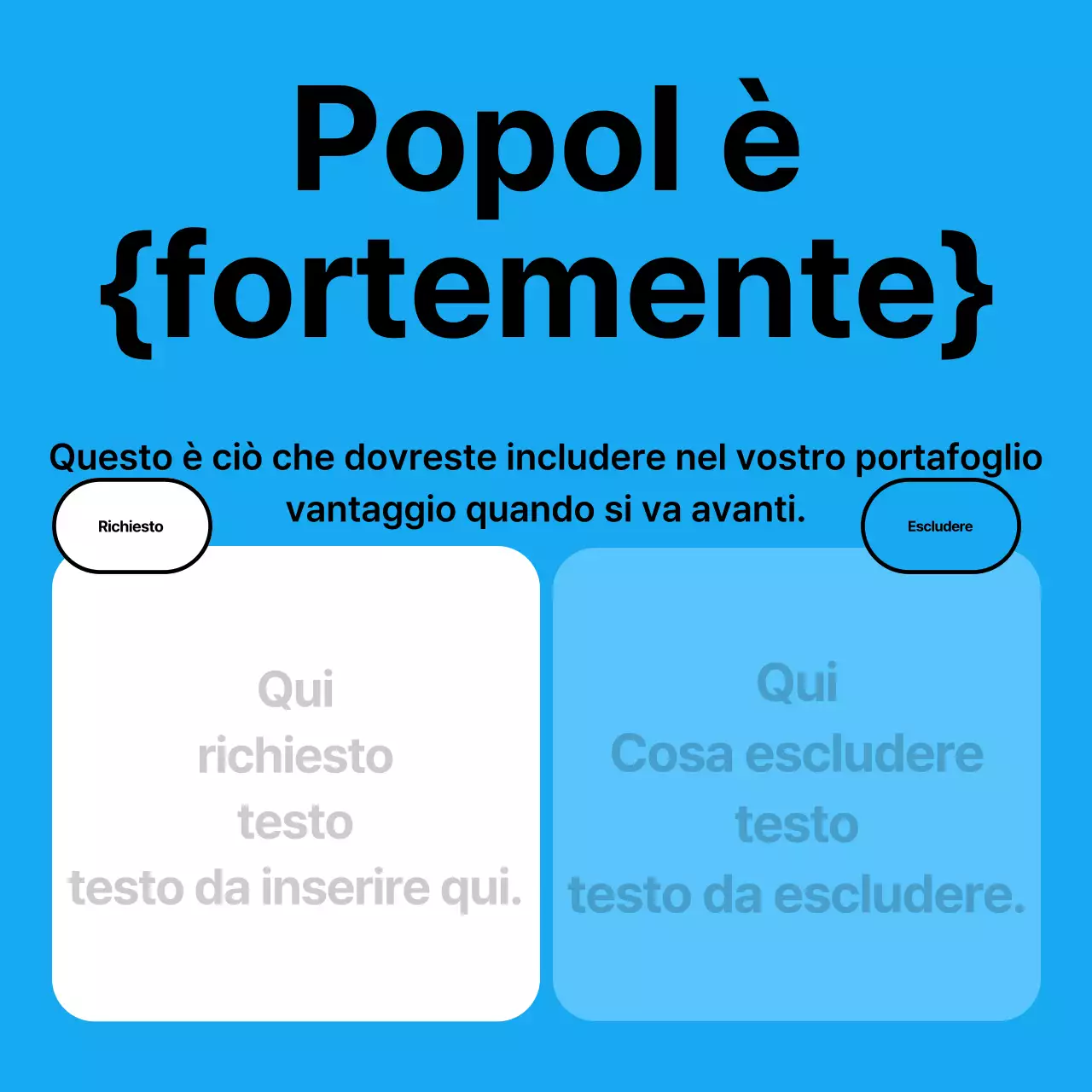 Informazioni sulla serie di fatturati azzurri e minimalisti