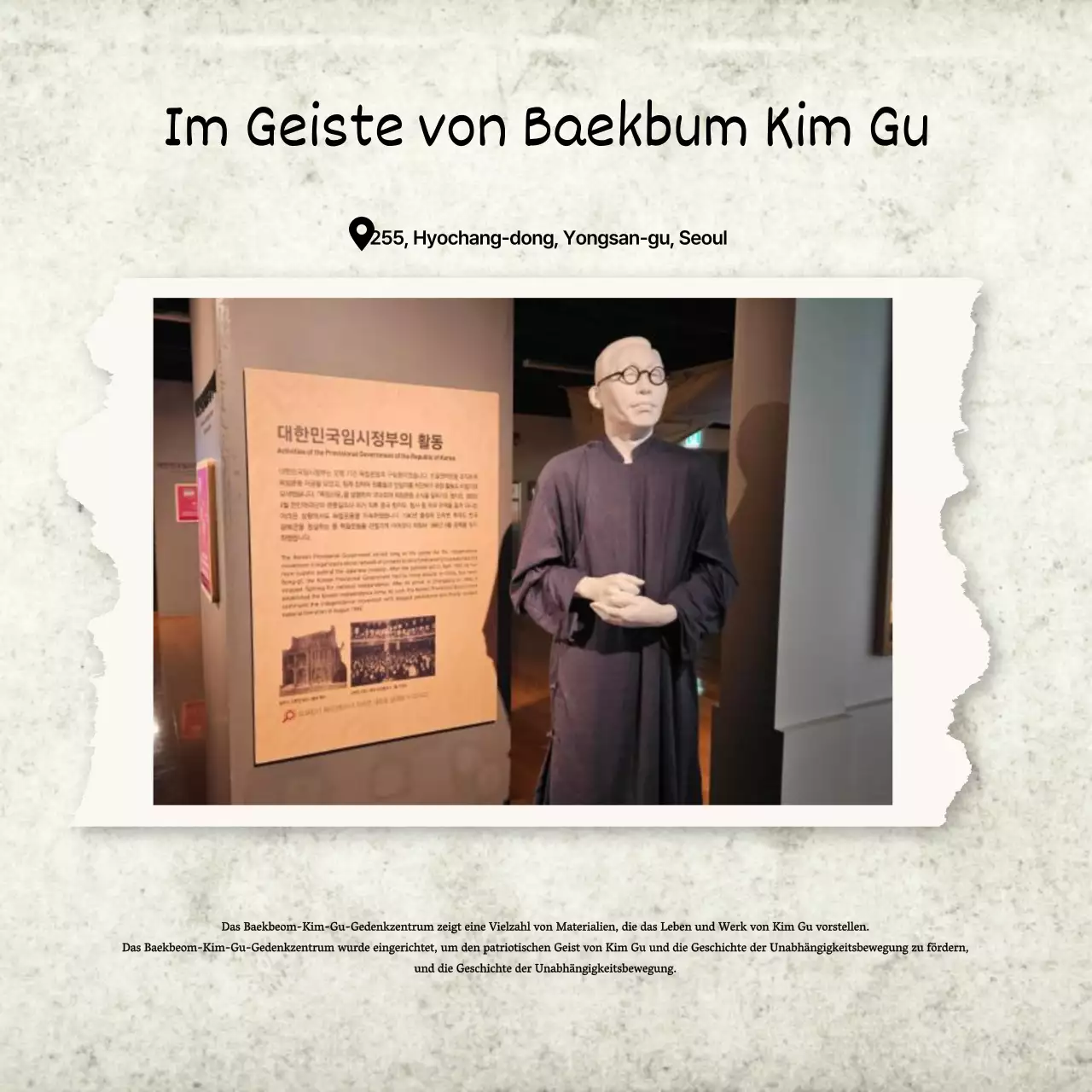 Ein elfenbeinfarbenes, orientalisch inspiriertes Porträt des Emancipation Day im Entstehen