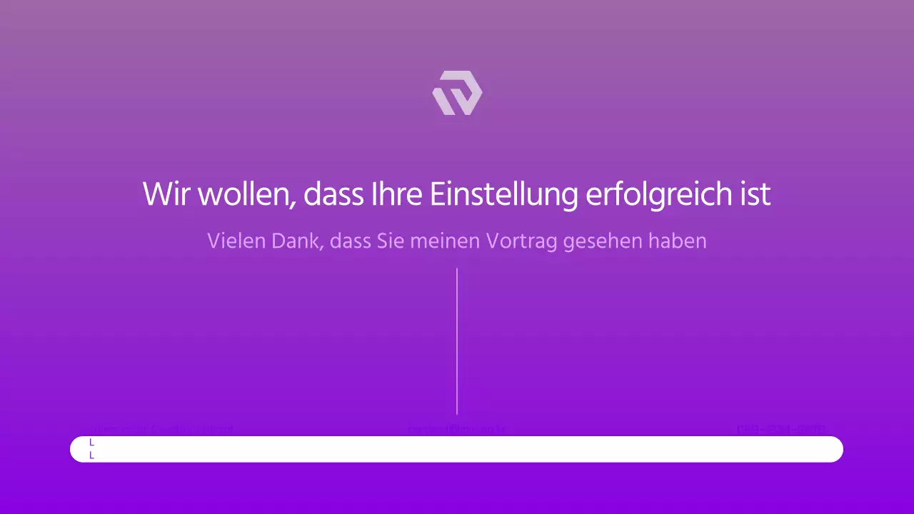 Modernes HR Headhunting-Angebot in Lila und Weiß