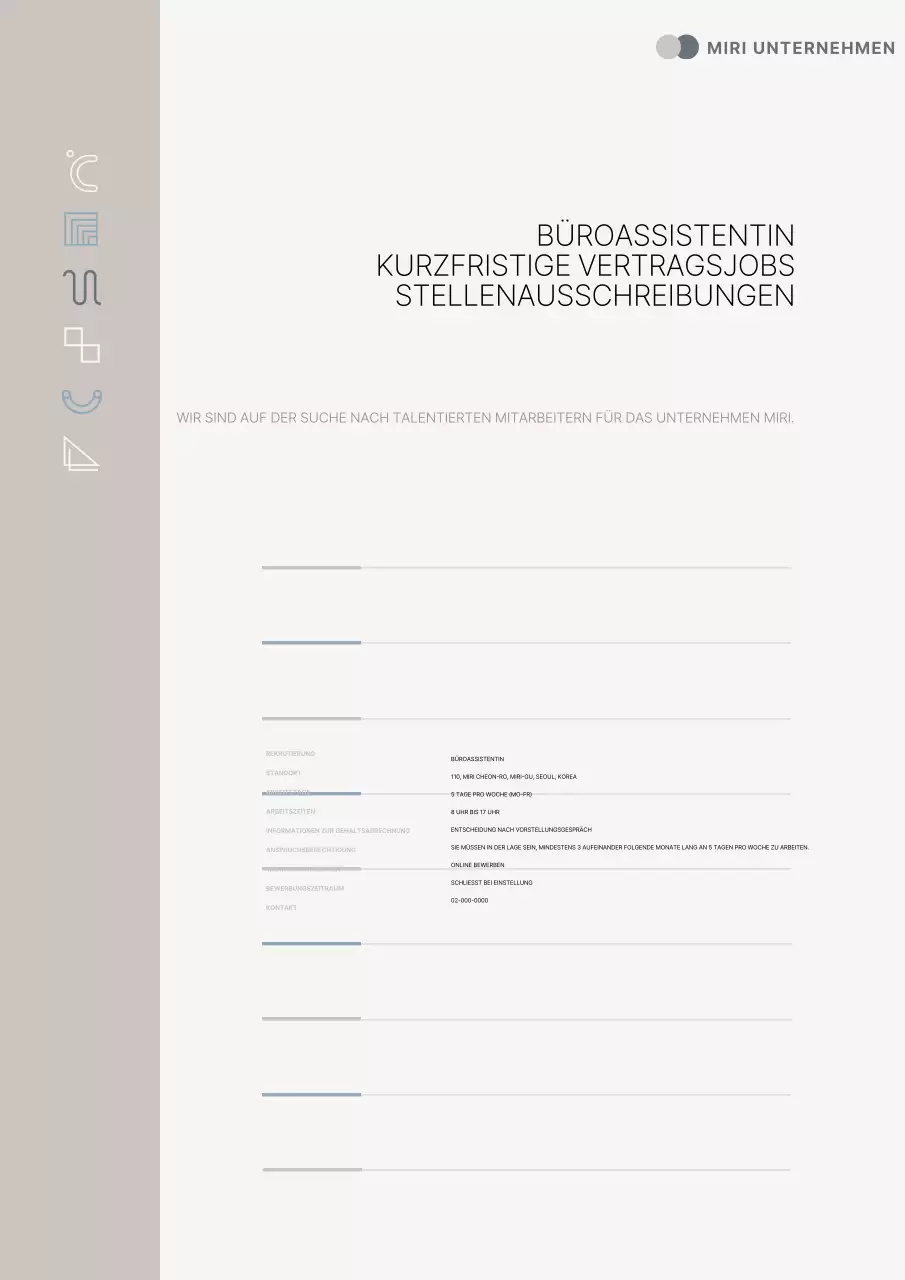 Ein schlichtes Briefpapierpaket in Hellblau und Beige