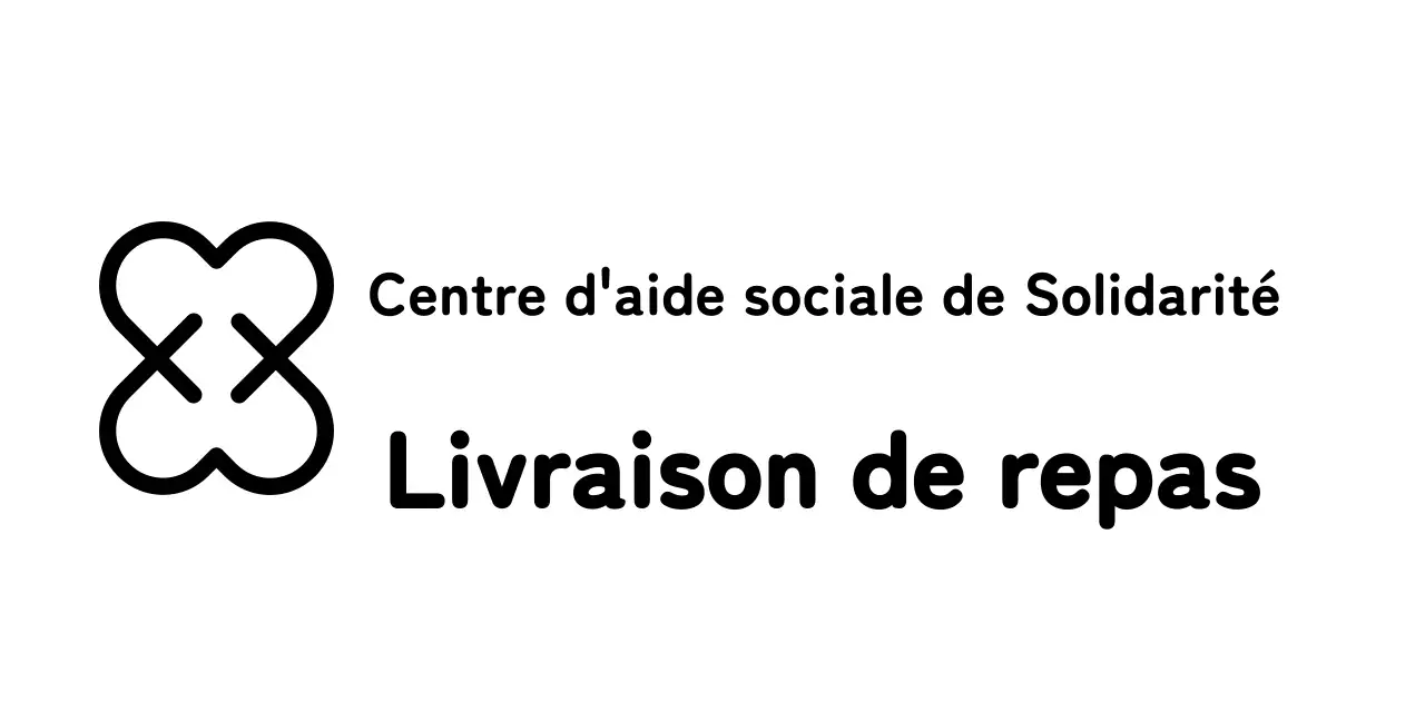 Un centre d'aide sociale d'apparence simple avec un logo en forme de cœur