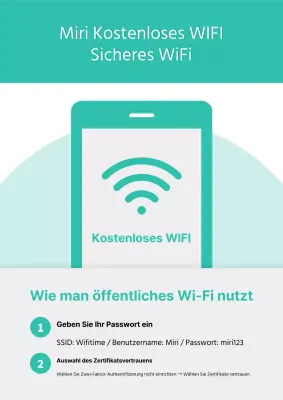 Einfache sichere Wi-Fi-Ankündigungen in den Reden der Grünen und zur Lage der Nation