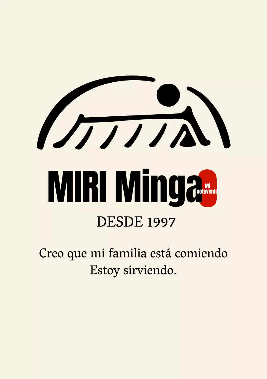 Logotipo de un restaurante coreano e instrucciones para aparcar