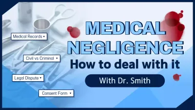 Blue Professional Medical Guide YouTube Thumbnail