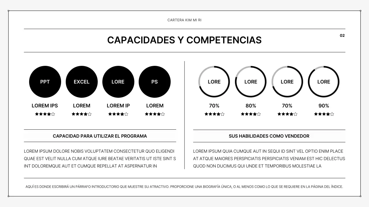 Una sencilla cartera imprimible en blanco y negro