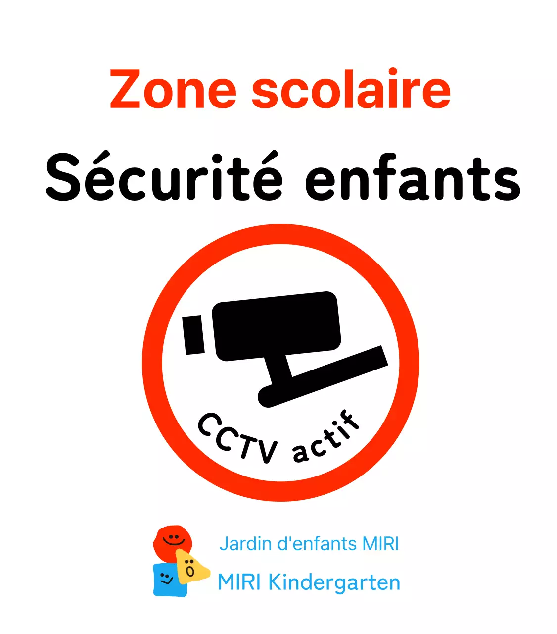 Formes mignonnesPersonnages Panneau No Parking in Children's Sanctuary