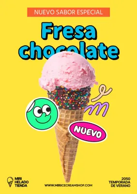 El helado kitsch de Yellow