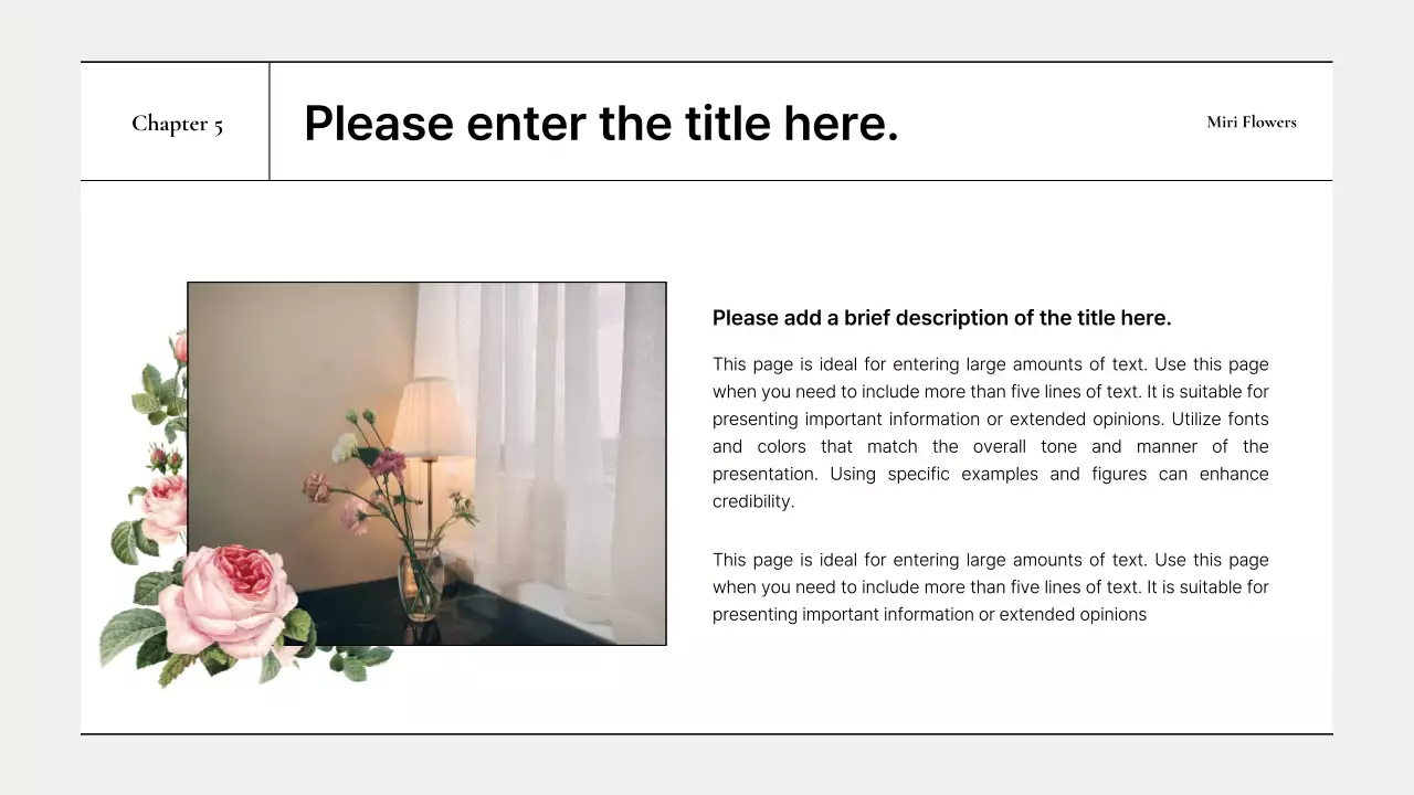 Apresentação da marca Green Elegant