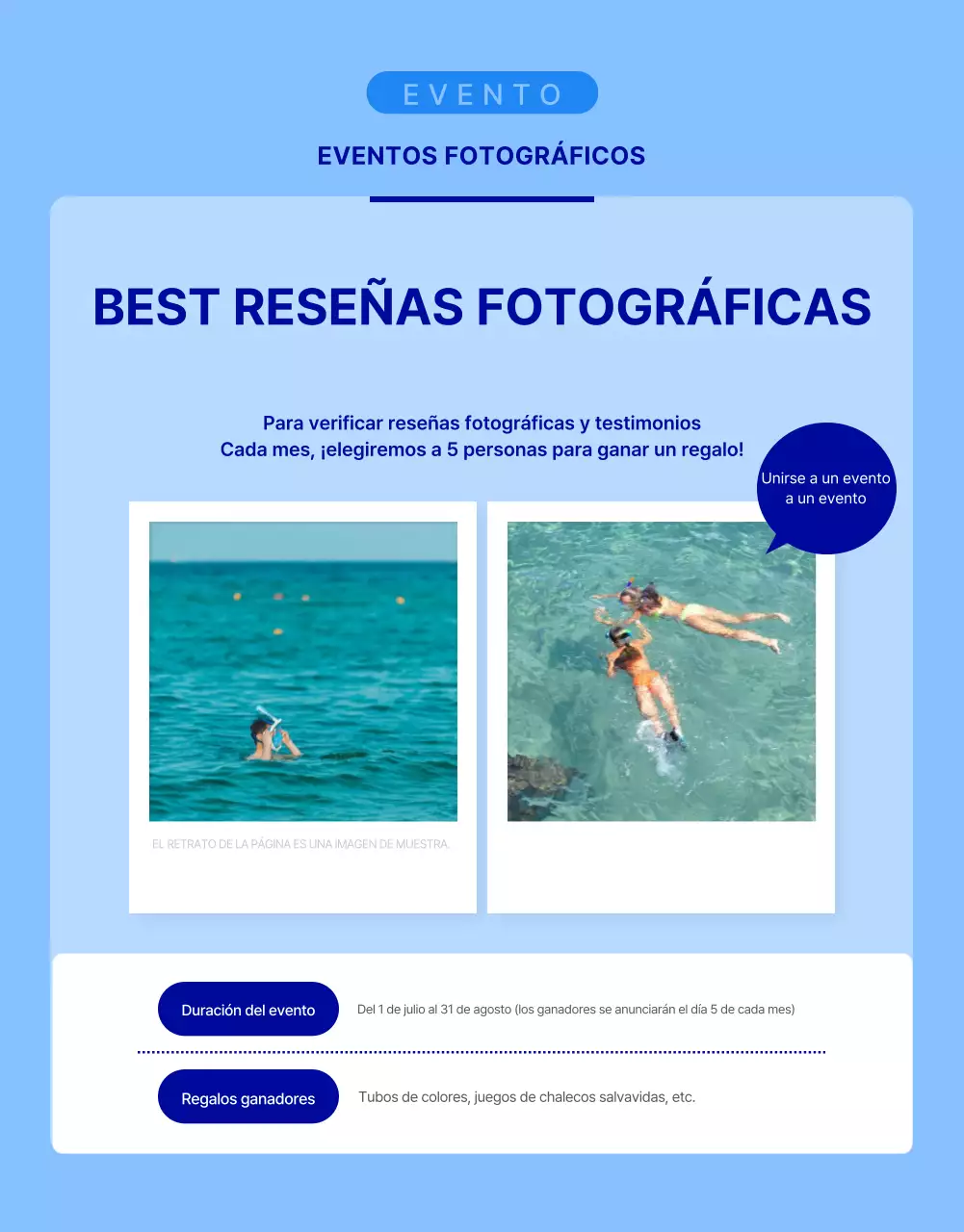 Guía para una sencilla colección de accesorios acuáticos de verano en azul y azul claro