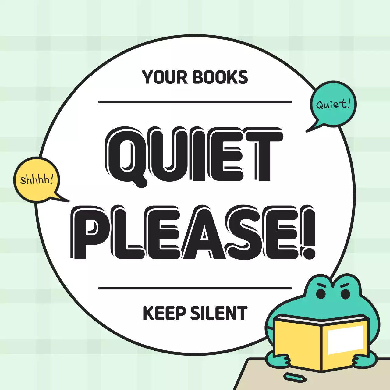 Mint Comic Library Notice Social Media Post