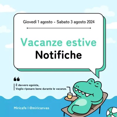 Guida alle vacanze estive in verde e blu