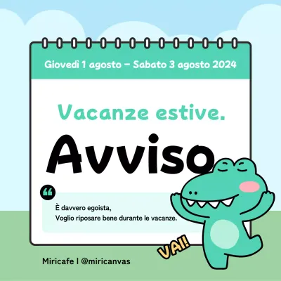 Una guida alle belle vacanze estive in verde e azzurro