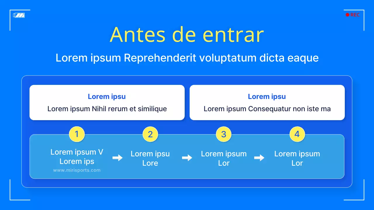 Promoción de un sencillo festival de ocio marítimo en azul y amarillo
