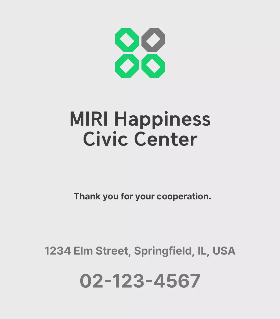 Green marked accessible parking spots