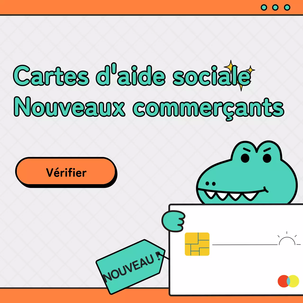 Annonces kitsch de marchands d'aide sociale en menthe et blanc