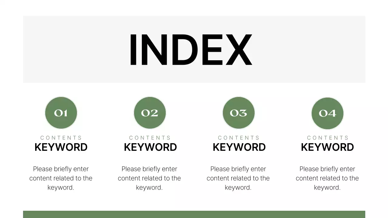 Green Modern Plant Presentation
