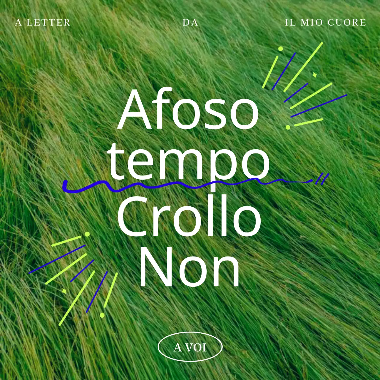 Cartoleria minimalista per gli auguri d'estate in verde