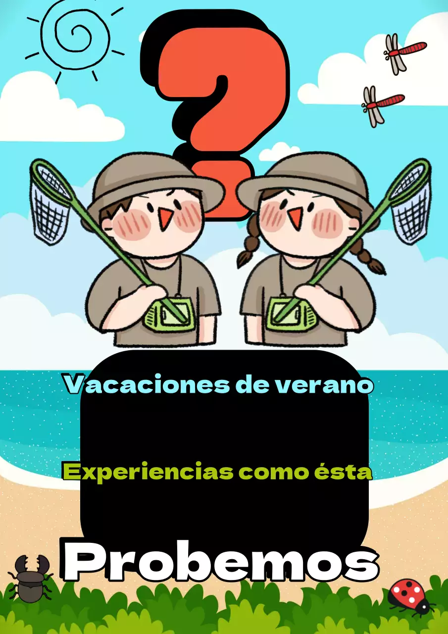 Promueva unas vacaciones de verano pop-art en azul claro y rojo