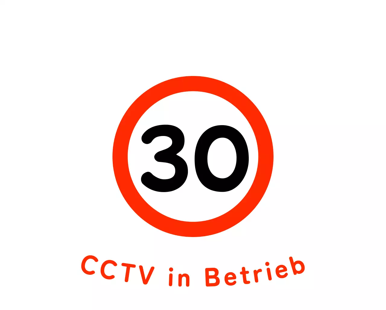 Niedliche FormenCharaktere Parkverbot im Kinderschutzgebiet Schild