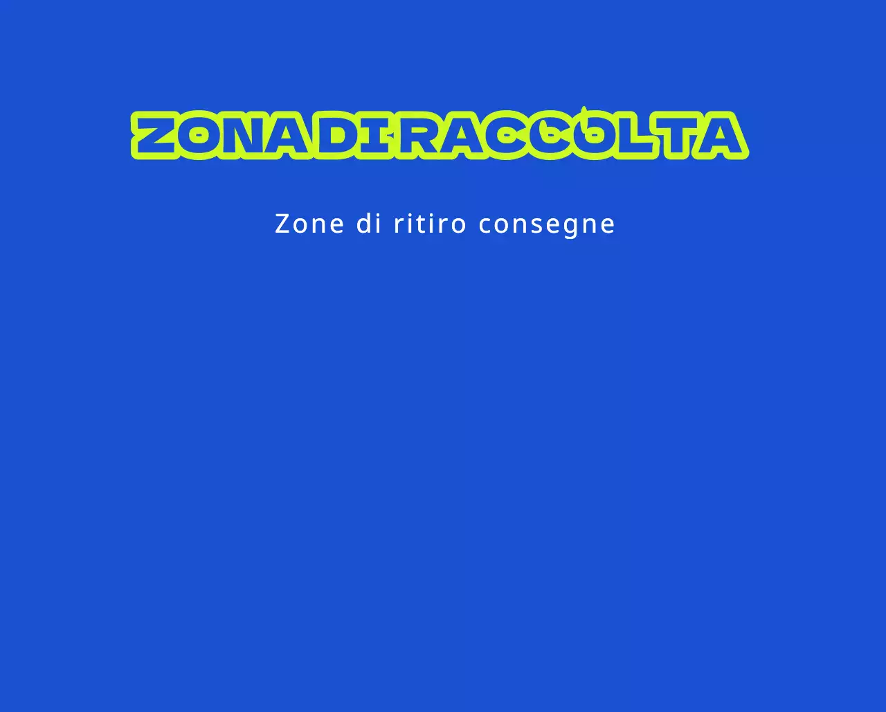 Zone di ritiro delle consegne e divieti di sosta