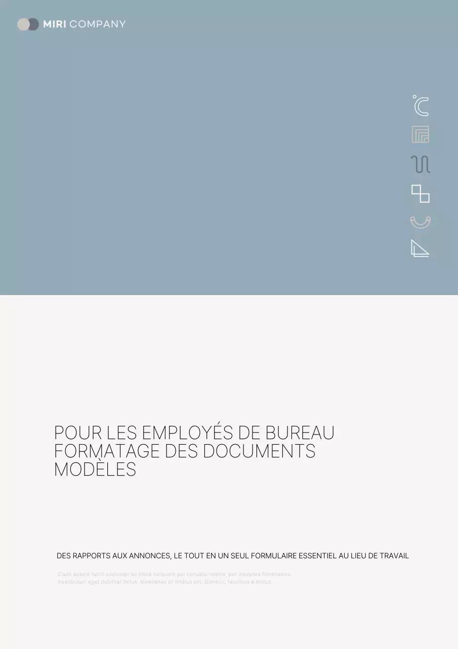 Une suite de papeterie d'entreprise simple dans les tons bleu clair et beige